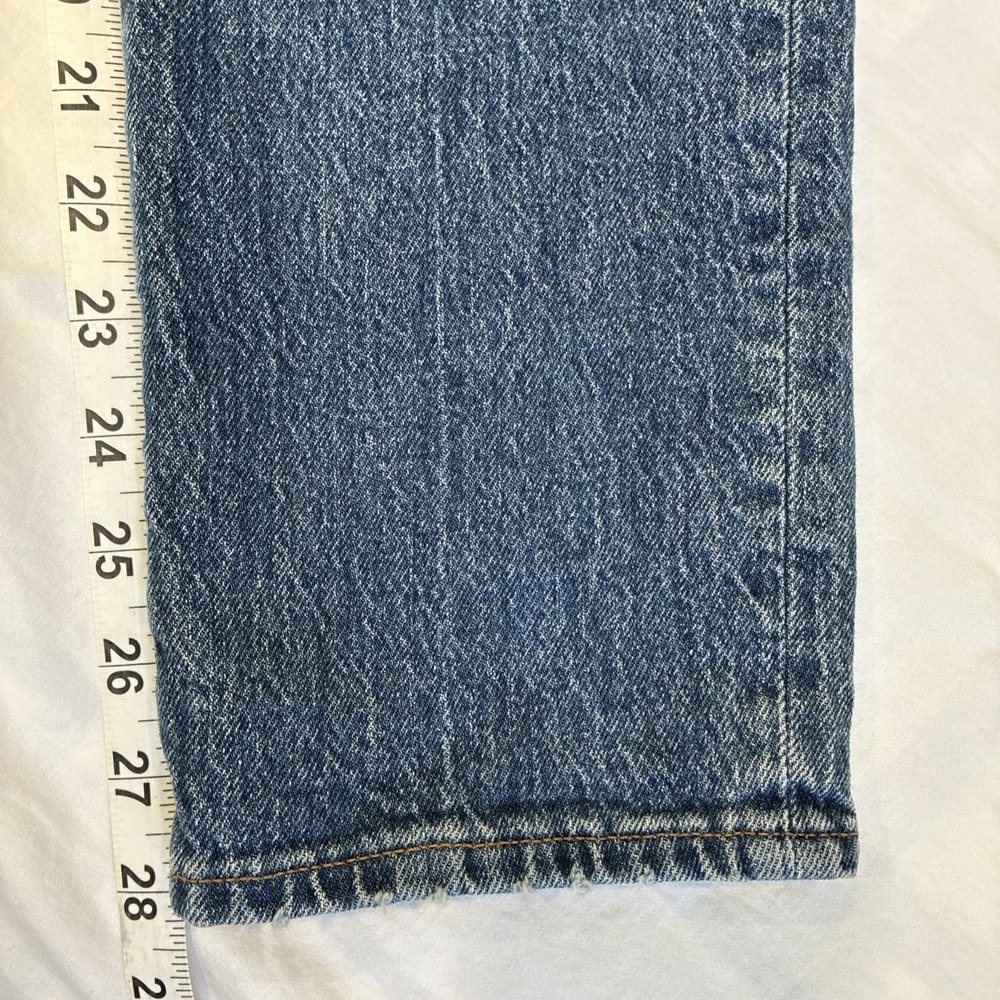 Madewell Women's 26 Perfect Vintage Blue Denim Jeans Medium Wash 5-Pocket - Picture 6 of 13
